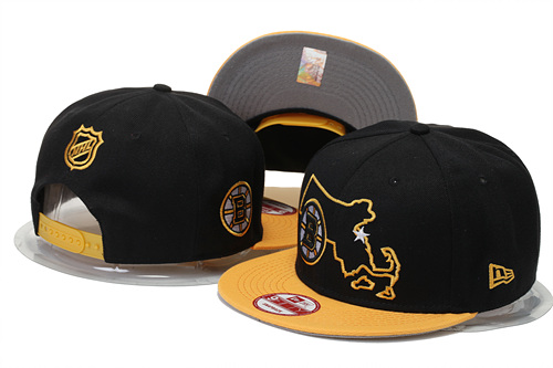 NHL Boston Bruins NE Snapback Hat #05